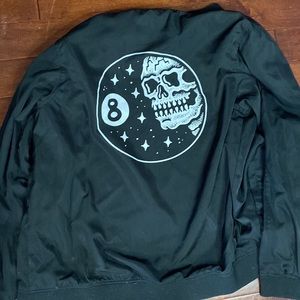 Sketchy tank mens button jacket